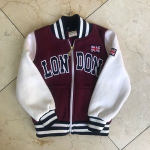 Kids London Letterman Jacket